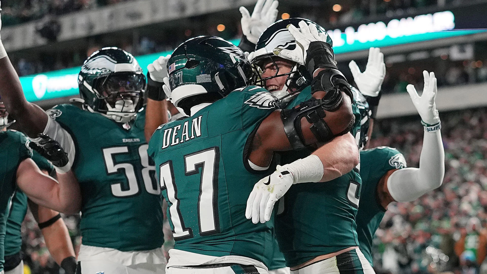 philadelphia eagles vs detroit lions match player stats