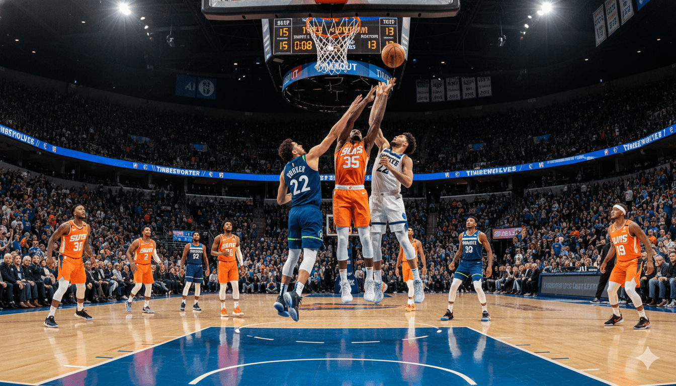 timberwolves vs phoenix suns match player stats