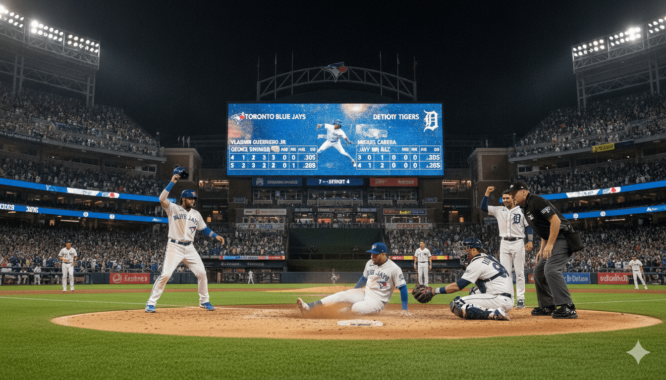 toronto blue jays vs detroit tigers match player stats